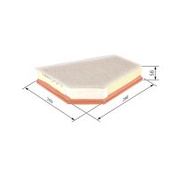 BOSCH F 026 400 255 Luftfilter