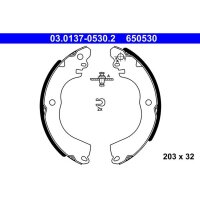 ATE 03.0137-0530.2 Bremsbackensatz