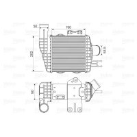 VALEO 818349 Ladeluftkühler