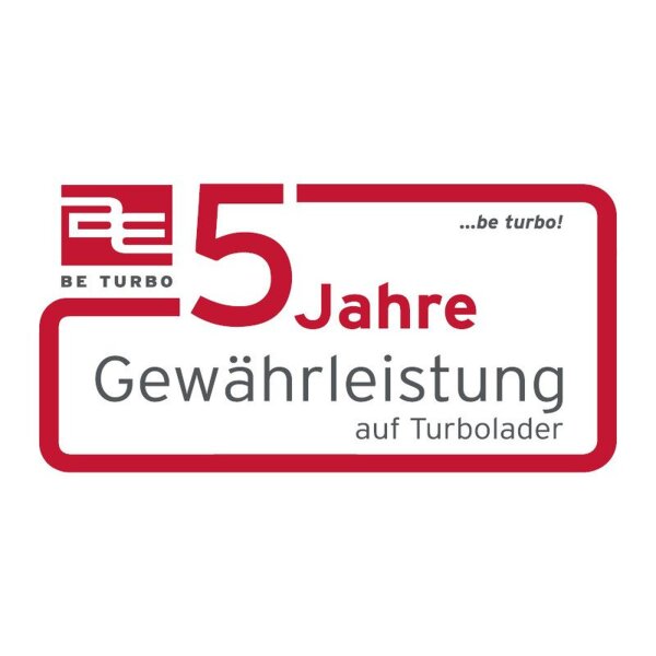 BE TURBO 134055 Lader, Aufladung