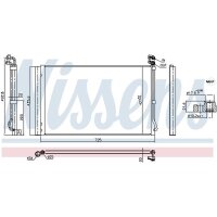 NISSENS 941226 Kondensator, Klimaanlage