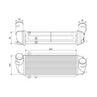 VALEO 818692 Ladeluftkühler