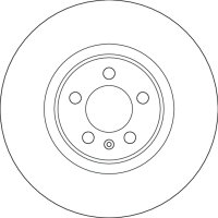 TRW DF6797S Bremsscheibe