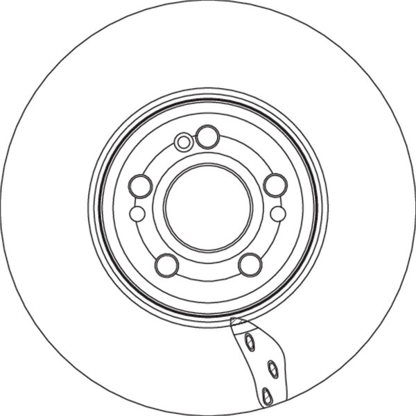 TRW DF6942S Bremsscheibe