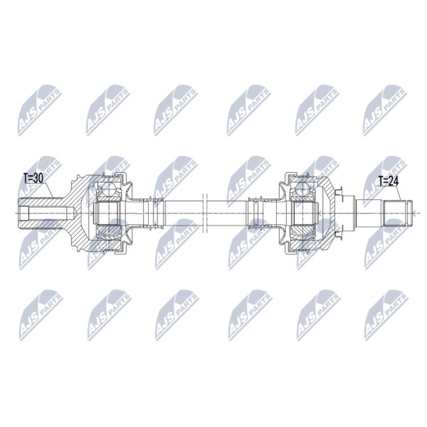 NTY NPW-ME-222 Antriebswelle