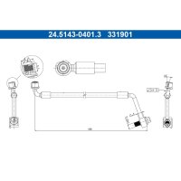 ATE 24.5143-0401.3 Bremsschlauch