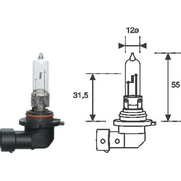 MAGNETI MARELLI 002577200000 Glühlampe, Fernscheinwerfer