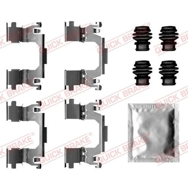 QUICK BRAKE 109-0061 Zubehörsatz, Scheibenbremsbelag