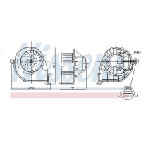 NISSENS 87802 Innenraumgebläse