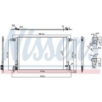 NISSENS 941209 Kondensator, Klimaanlage