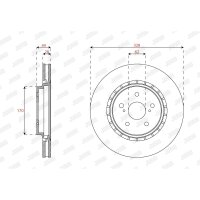 JURID 563619JC-1 Bremsscheibe