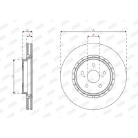 JURID 563619JC-1 Bremsscheibe