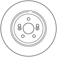 TRW DF6117S Bremsscheibe