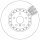 TRW DF6892S Bremsscheibe