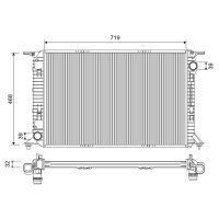 VALEO 701227 Kühler, Motorkühlung