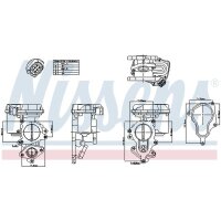 NISSENS 98156 AGR-Ventil