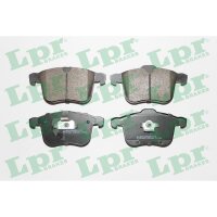 LPR 05P1244 Bremsbelagsatz, Scheibenbremse