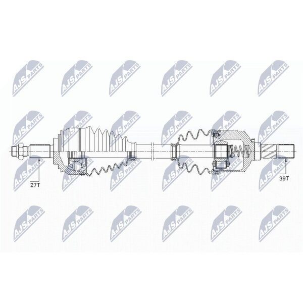 NTY NPW-RE-154 Antriebswelle