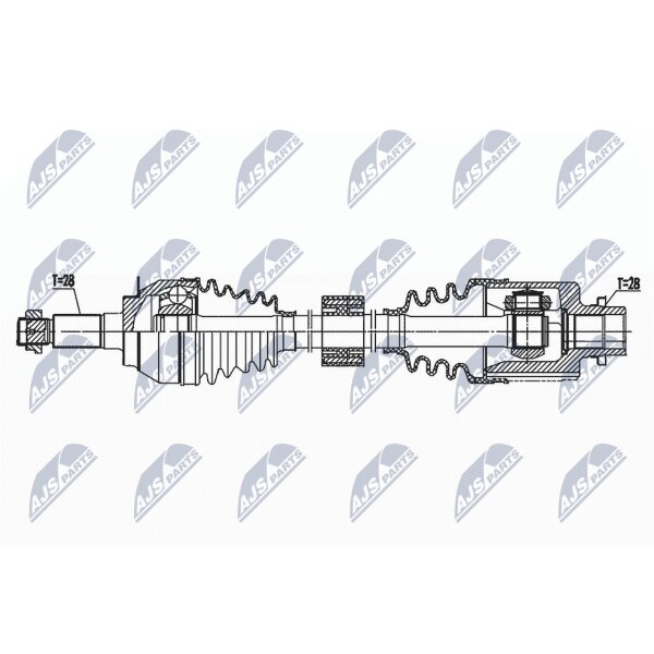 NTY NPW-SU-042 Antriebswelle