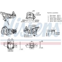 NISSENS 98556 AGR-Ventil