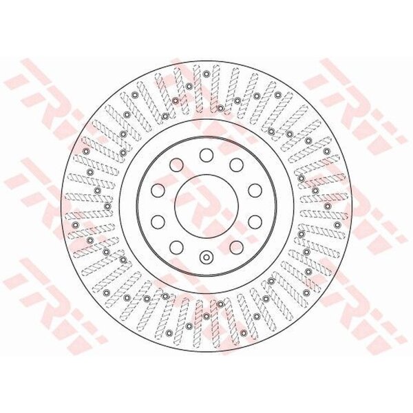 TRW DF6189S Bremsscheibe