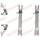 QUICK BRAKE 102 53 025 Nachsteller-Satz, Trommelbremse