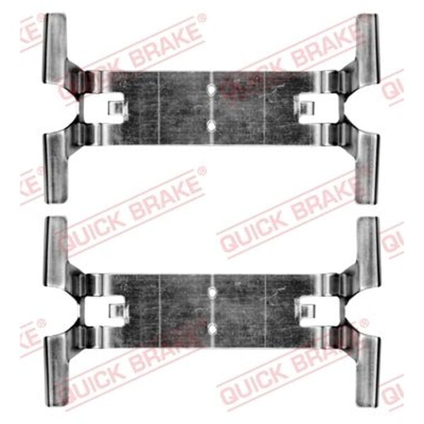 QUICK BRAKE 109-0204 Zubehörsatz, Scheibenbremsbelag