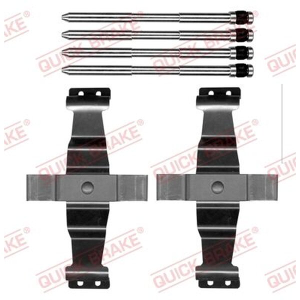 QUICK BRAKE 109-0203 Zubehörsatz, Scheibenbremsbelag