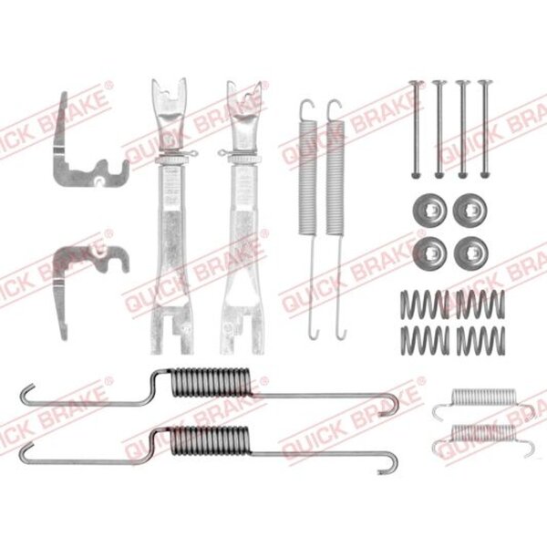 QUICK BRAKE 105-0026X-02S Zubehörsatz, Bremsbacken