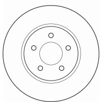 TRW DF3920S Bremsscheibe