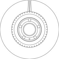 TRW DF4757S Bremsscheibe