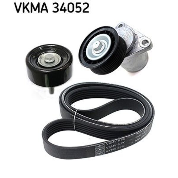 SKF VKMA 34052 Keilrippenriemensatz