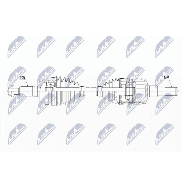 NTY NPW-CH-070 Antriebswelle