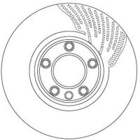 TRW DF6697S Bremsscheibe