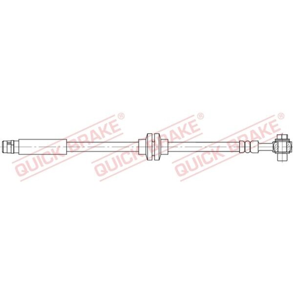 QUICK BRAKE 50.207X Bremsschlauch