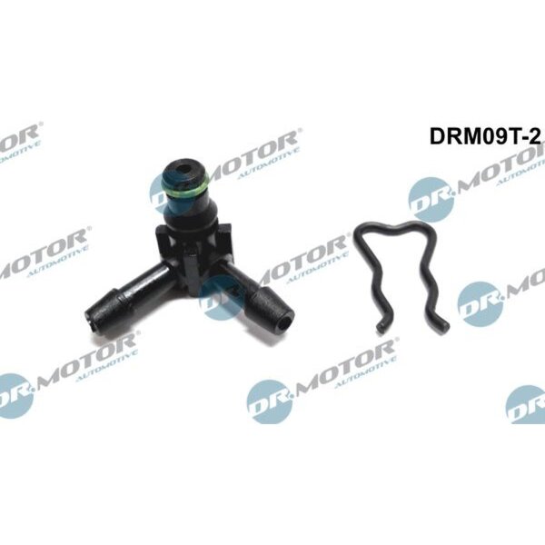 Dr.Motor Automotive DRM09T-2 Schlauchverbinder, Kraftstoffschlauch