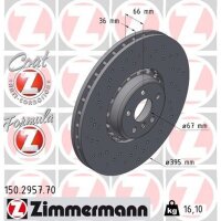 ZIMMERMANN 150.2957.70 Bremsscheibe