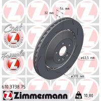 ZIMMERMANN 610.3738.75 Bremsscheibe