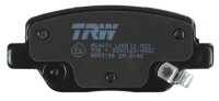 TRW GDB2156 Bremsbelagsatz, Scheibenbremse