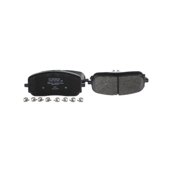BOSCH 0 986 424 888 Bremsbelagsatz, Scheibenbremse