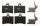 TRW GDB1450 Bremsbelagsatz, Scheibenbremse