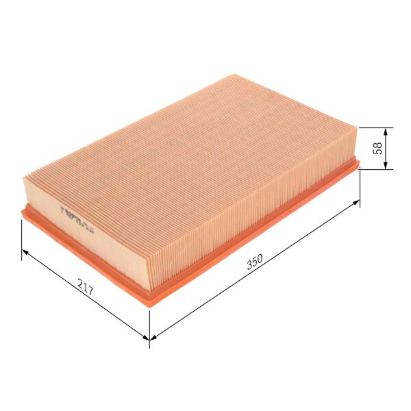 BOSCH 1 457 433 536 Luftfilter