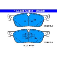 ATE 13.0460-7330.2 Bremsbelagsatz, Scheibenbremse