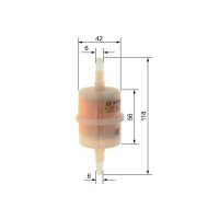 BOSCH F 026 403 169 Kraftstofffilter