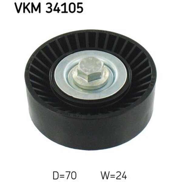 SKF VKM 34105 Umlenk-/Führungsrolle, Keilrippenriemen