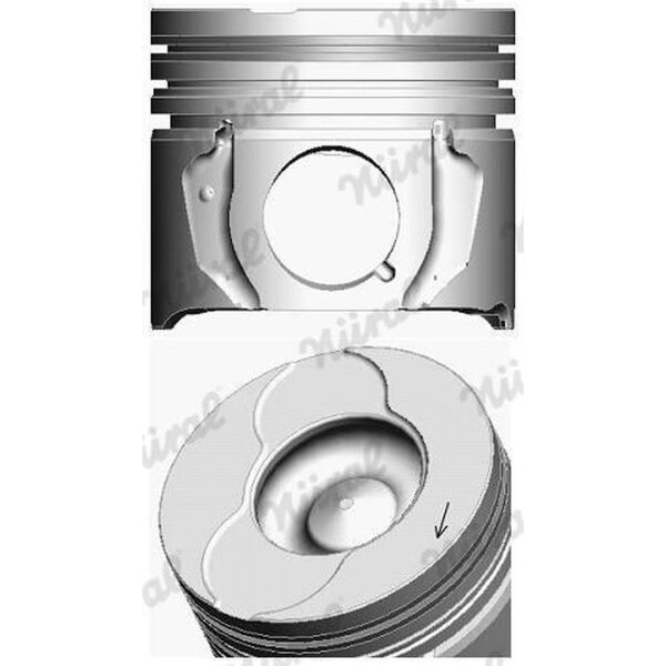 NÜRAL 87-424100-00 Kolben