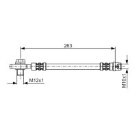 BOSCH 1 987 476 944 Bremsschlauch