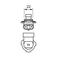 BOSCH 1 987 302 027 Glühlampe, Fernscheinwerfer