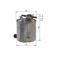 BOSCH F 026 402 019 Kraftstofffilter