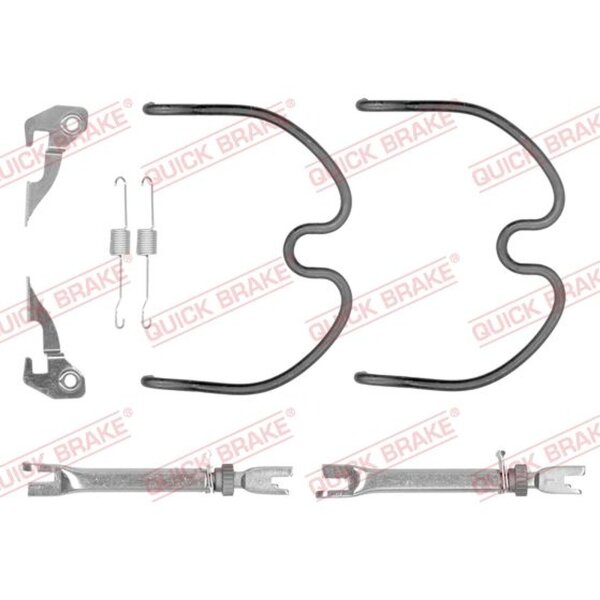 QUICK BRAKE 105-0872S Zubehörsatz, Bremsbacken